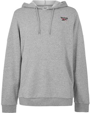 Reebok Fleecehoodie Voor Volwassenen (Medium) - Grijs