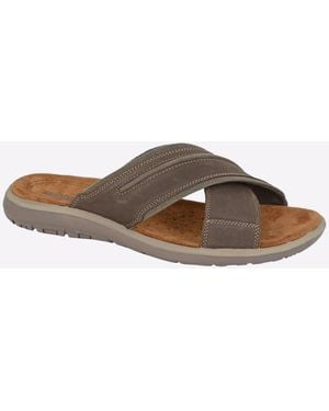 Roamer Continental Mule Sandal - Brown
