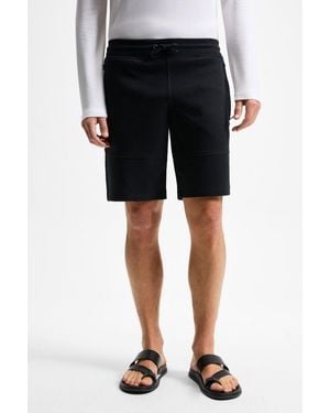 Grimelange Relaxed Straight-Leg Sweat Shorts - Black