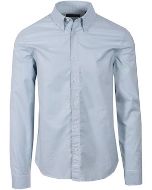Belstaff Street Shirt Sky Cotton - Blue