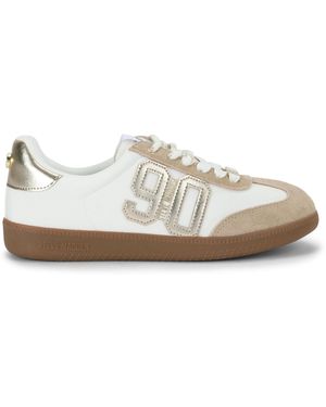 Steve Madden Suede Sm90 Trainers - White