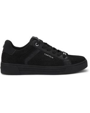 Carvela Kurt Geiger Leather Daze Trainers - Black