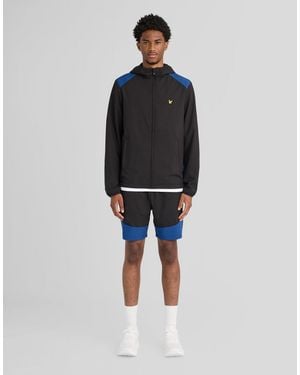 Lyle & Scott Panelled Shorts - Black