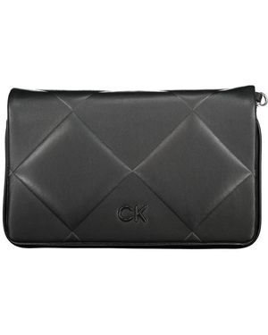 Calvin Klein Quilted Chain Wallet - Black