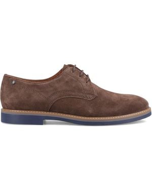Base London Strand Derby Shoes Leather - Brown