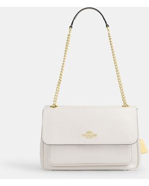 COACH Elodie Crossbody - White