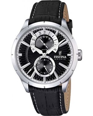 Festina F16573-3 Multifunction Watch - Black