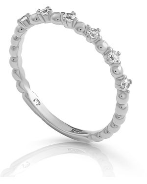 Orphelia 'Signature' 925 Sterling Ring - Metallic