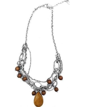 Gc Chn20703 Ladies Necklace - White