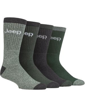 Jeep Recycled Cotton Socks - Green