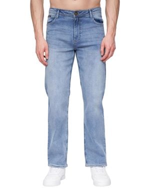 Henleys Breeze Straight Jeans (Light Wash) - Blue