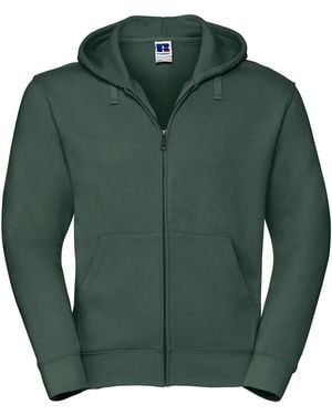 Russell Authentic Full Zip Hoodie (Bottle) - Green