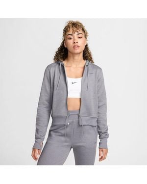 Nike W Nk 1 Tf Fz Hd - Grey