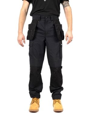 Caterpillar Nexus Holster Stretch Pocket Cotton Outdoor Trousers - Black