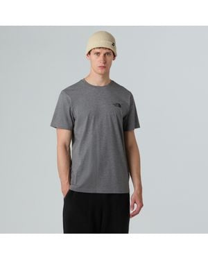 The North Face Simple Dome T-Shirt Tnf Medium Heather - Grey