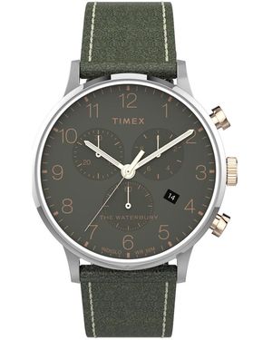 Timex Tw2T71400 Waterbury Watch - Grey