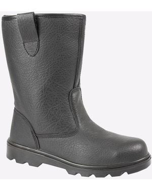 Grafters Parkway Safety Rigger Boots - Black