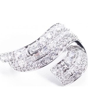 Swarovski Hyperbola Crystal Brooch 5681426 - White