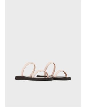 EA7 Emporio Armani 2-Strap Sandals - White