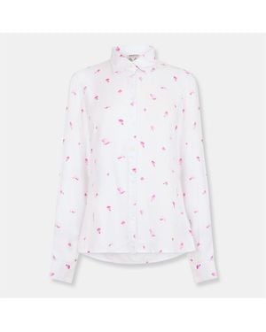 Musto Cnty Ptrn Shrt - White