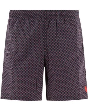 McQueen Polyamide Swimwear - Blue