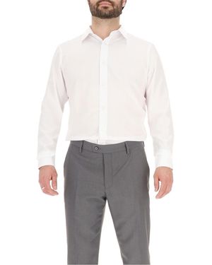 Scotch & Soda Long-Sleeve Oxford Shirt - Grey