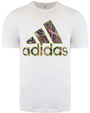 adidas Badge Of Sport T-Shirt - White