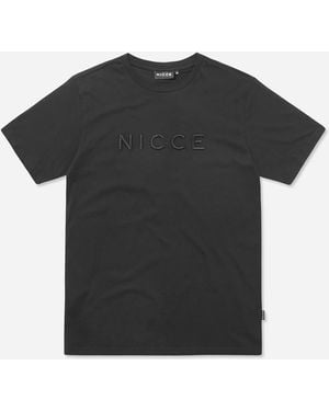 Nicce London Mercury T-Shirt - Zwart