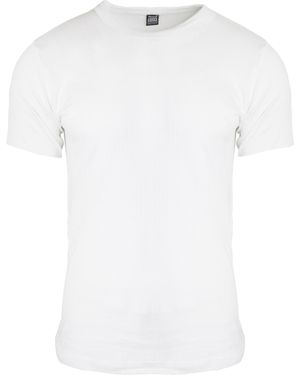 floso Thermal Underwear Short Sleeve Vest Top (Viscose Premium Range) - White