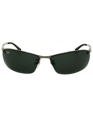 Ray-Ban Wrap Gunmetal Sunglasses Rb3183 - Black