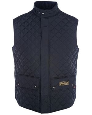 Belstaff Dark Waistcoat Gilet Jacket - Blue