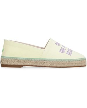 DSquared² Canvas Espadrilles - Geel