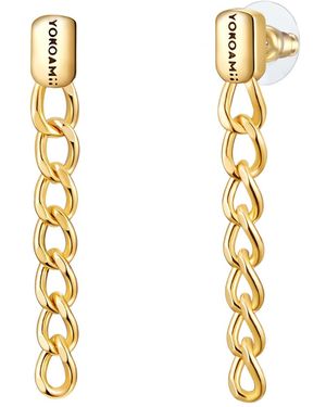 YOKOAMII Metal (Alloy) Earring - Metallic