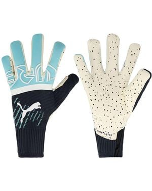 PUMA Future Z Grip 1 Hybrid Spectra Goalkeeper Gloves Cotton - White