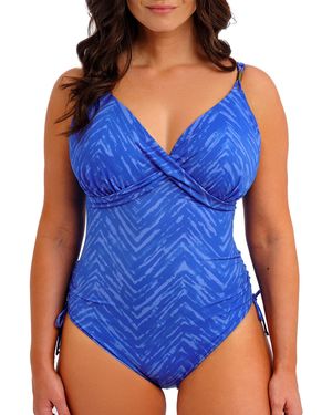 Fantasie Punta Mita Plunge Swimsuit - Blue