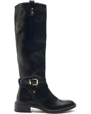SOLESISTER Joni Riding Boots - Black