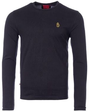 Luke 1977 Trouser Snake Long Sleeve T-Shirt - Blue