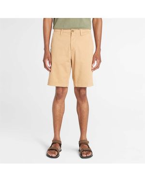 Timberland Topsfield Twill Chino Shorts - Natural