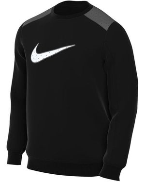 Nike Swoosh Crew Neck Sweatshirt - Zwart