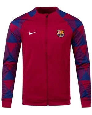 Nike 23/24 Barcelona Zip Up Training Jacket - Red