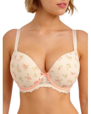 Freya Cherish Me Moulded Plunge T-Shirt Bra - Brown
