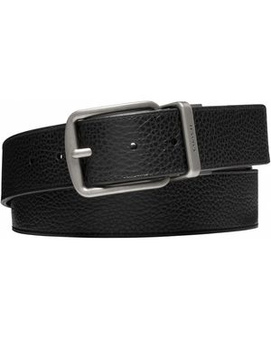 COACH Harness Buckle Cut To Size Reversible Belt, 30 Mm - Black