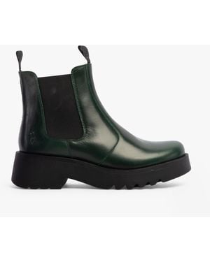 Fly London Medi789Fly Boots Petrol - Black