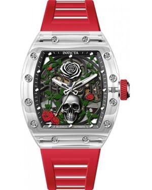 INVICTA WATCH In-69496 Artist Roseskull Watch - Red