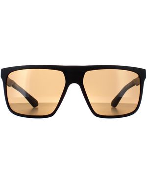 Dragon Sparrow 48088-003 Matte Zwarte Lumalens Blauw Ioniserende Zonnebril