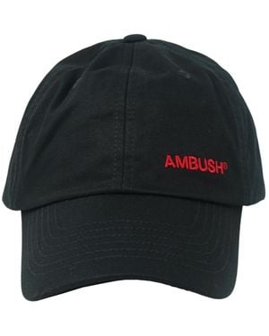 Ambush Logo Cap Cotton - Black