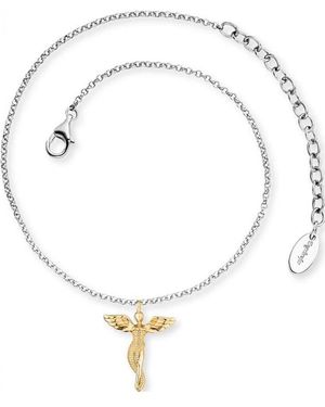 Engelsrufer Erf-Lilangel-Big Ladies Angel Anklet - White