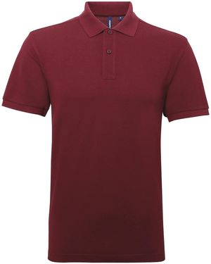 Asquith & Fox Short Sleeve Performance Blend Polo Shirt - Red