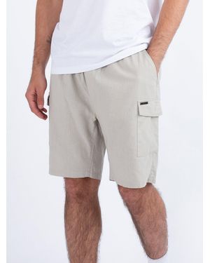 Luke 1977 Den Bozza Cargo Shorts - White