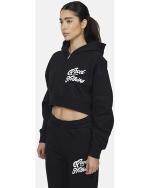 Good For Nothing Relaxed Hoodie - Black